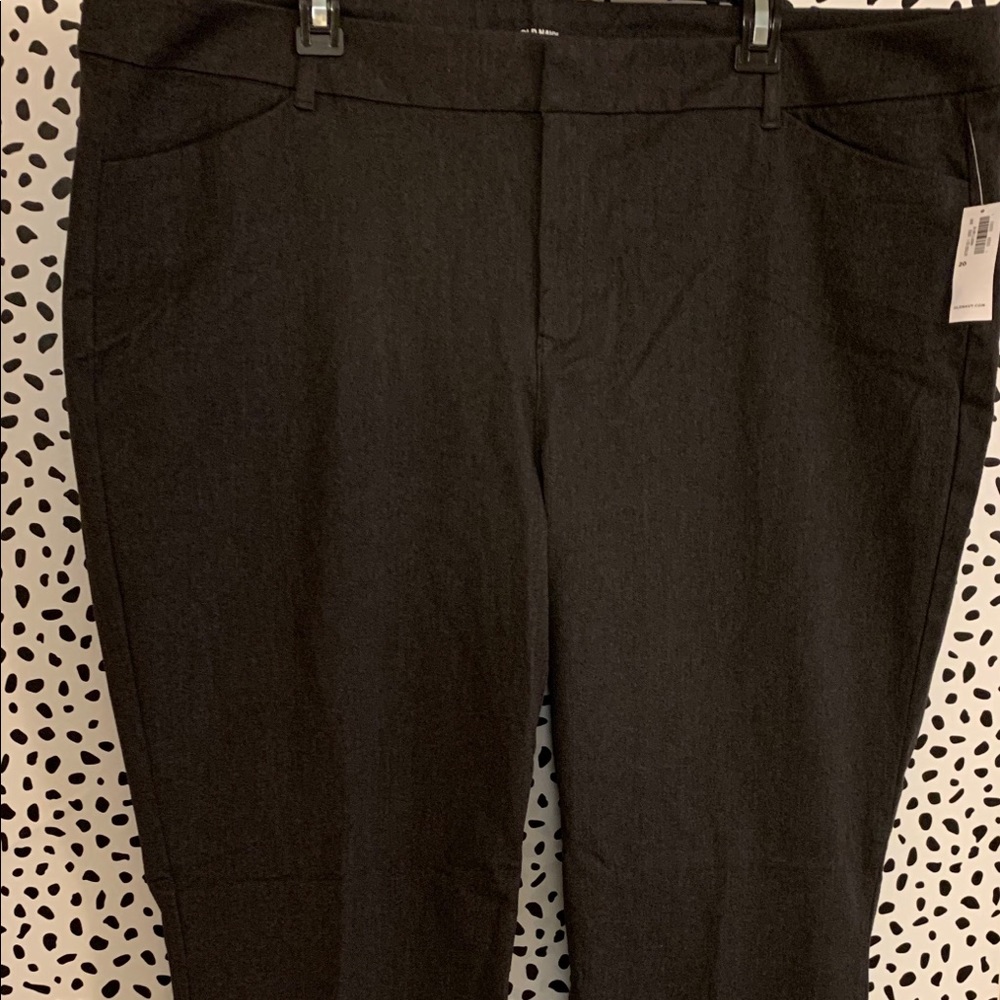 NWT Old Navy Full Length Pixie Pants (Gray)